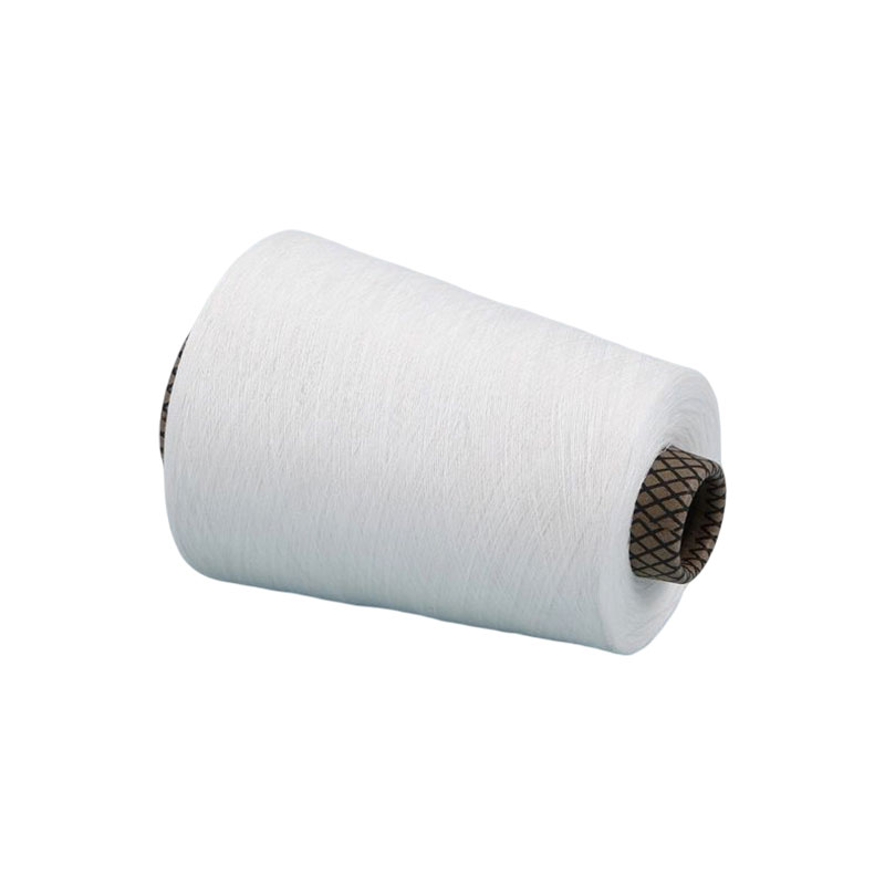 Viskose ringspundet garn kan tilpasses til direkte salg af farveproducenter 54 rayon 18 nylon 28 polyester kernespundet garn