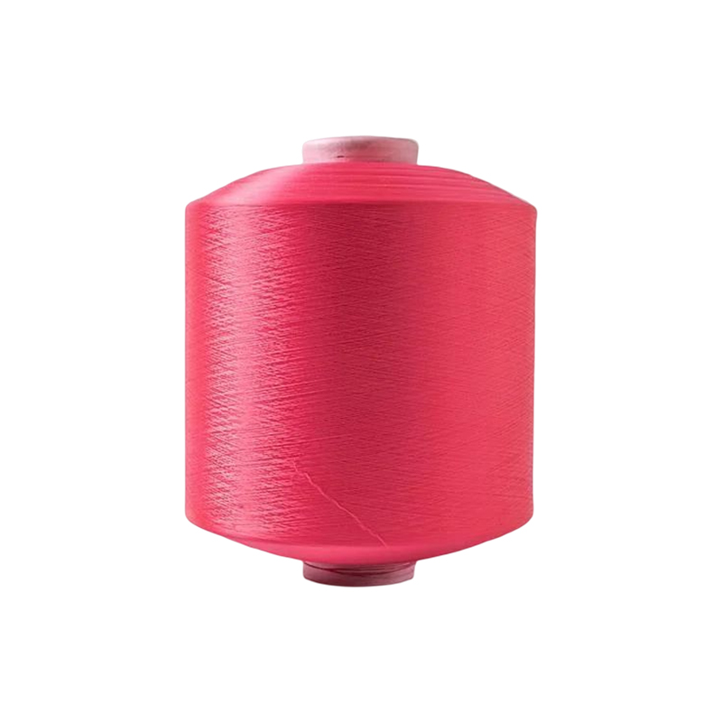 HANYUN 75D 50D 100D 150D 100% Polyester NIM lav elasticitet DTY Dopefarvet garn til maskebælte