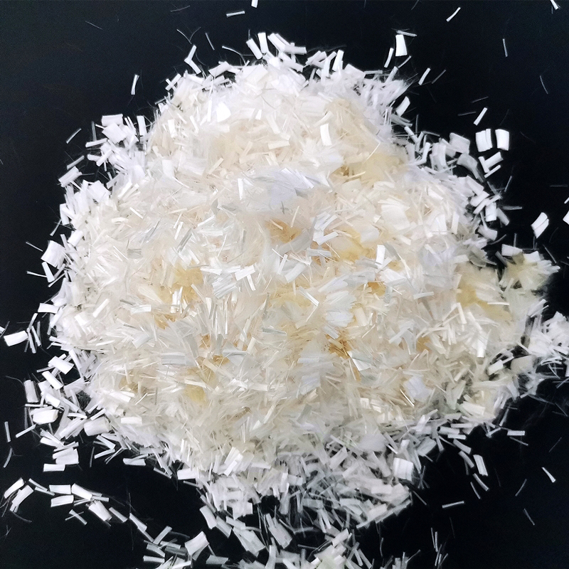Hakket akrylfiberbeton polyacrylonitrilfiber til cementplade